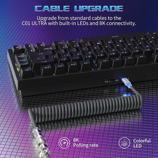 ATTACK SHARK R82 HE Magnetic Gaming Keyboard