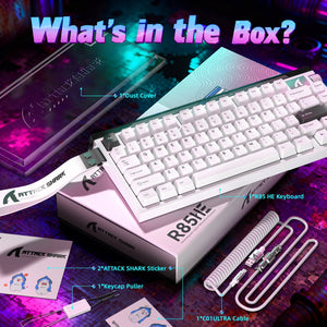 ATTACK SHARK R85 HE Rapid Trigger Keyboard