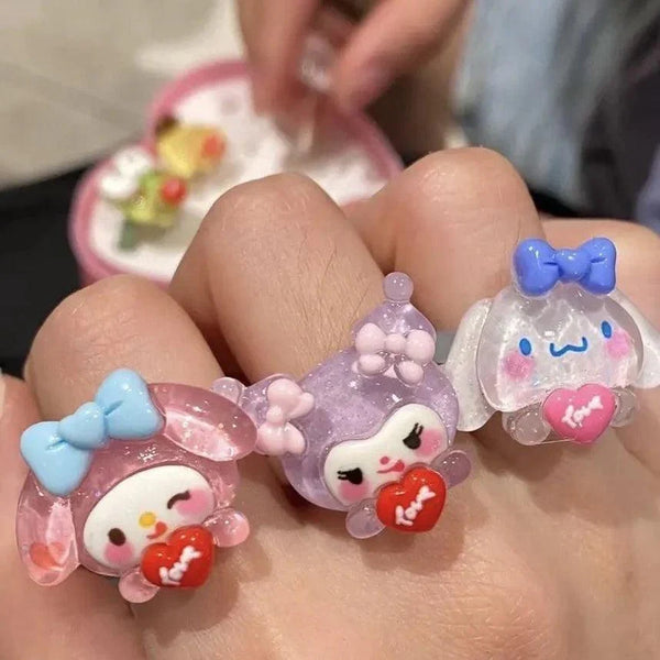 Sanrio Heart Ring Box - Bear Hugs