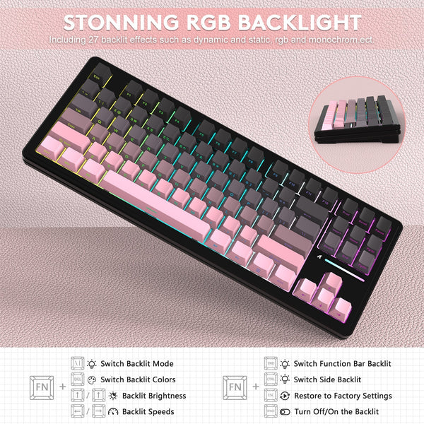 ATTACK SHARK M87 PRO Wireless Mechanical Keyboard