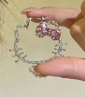 HelloKitty Sparkle Icon Earrings - Bear Hugs