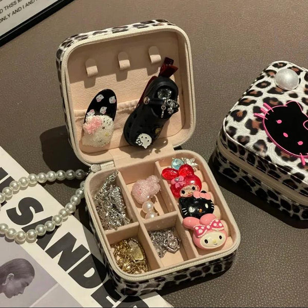HelloKitty Leopard Print Jewelry Organizer - Bear Hugs