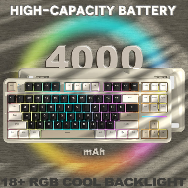 ATTACK SHARK X87 Tri-Mode Gasket Mechanical Keyboard