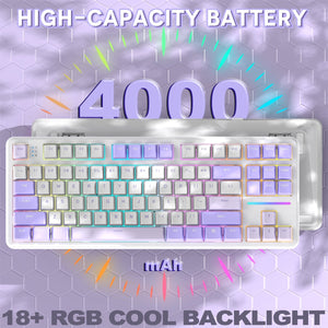 ATTACK SHARK X87 Tri-Mode Gasket Mechanical Keyboard