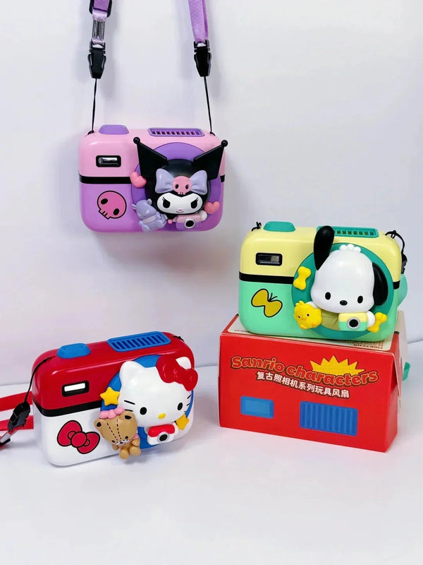 Sanrio Retro Camera Mini Fan Blind Box