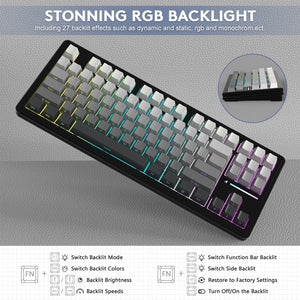 ATTACK SHARK M87 PRO Wireless Mechanical Keyboard