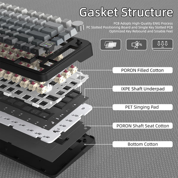 ATTACK SHARK X85 PRO QMK Mechanical Keyboard