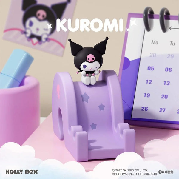 Kawaii Sanrio Slide Phone Stand for Desk - Bear Hugs
