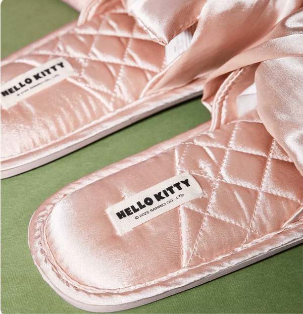 Hello Kitty Satin Slippers of Grace - Bear Hugs