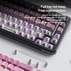 ATTACK SHARK M86 Tri-mode Gasket Mechanical Keyboard - Bear Hugs