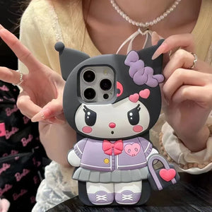 Kuromi Pastel Punk Case (For iPhone)