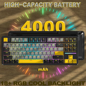 ATTACK SHARK X87 Tri-Mode Gasket Mechanical Keyboard
