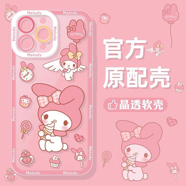 Kawaii Phone Case for iPhone 11/12/12pro max/13/13pro/13pro max/14/14pro/14pro max/15/15pro/15pro max/16/16pro/16pro max PN7055 - Bear Hugs