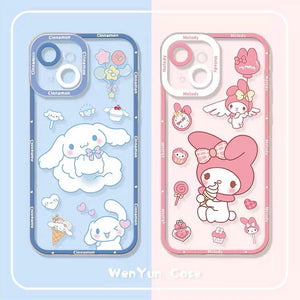 Kawaii Phone Case for iPhone 11/12/12pro max/13/13pro/13pro max/14/14pro/14pro max/15/15pro/15pro max/16/16pro/16pro max PN7055 - Bear Hugs