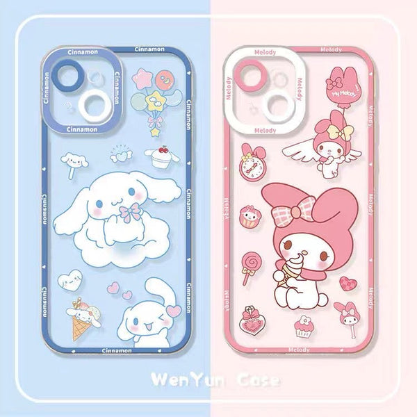 Kawaii Phone Case for iPhone 11/12/12pro max/13/13pro/13pro max/14/14pro/14pro max/15/15pro/15pro max/16/16pro/16pro max PN7055 - Bear Hugs