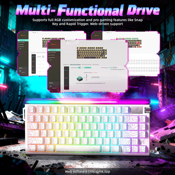 ATTACK SHARK R85 HE Rapid Trigger Keyboard