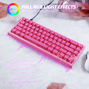 ATTACK SHARK X68 HE Rapid Trigger Keyboard Magnetic Switch - Bear Hugs