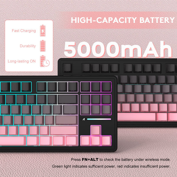 ATTACK SHARK M87 PRO Wireless Mechanical Keyboard