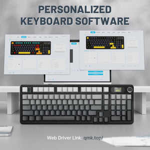ATTACK SHARK X98PRO Wireless Gaming Keyboard - Bear Hugs
