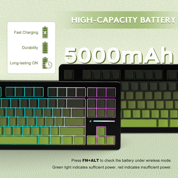 ATTACK SHARK M87 PRO Wireless Mechanical Keyboard