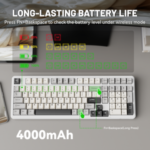 ATTACK SHARK X98 Wireless Mechanical Keyboard