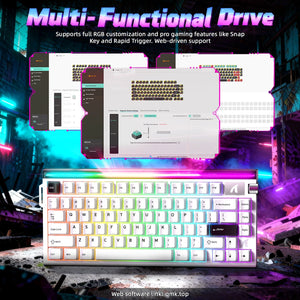 ATTACK SHARK R85 HE Rapid Trigger Keyboard