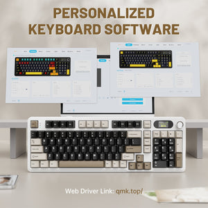 ATTACK SHARK X98PRO Wireless Gaming Keyboard - Bear Hugs