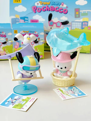 Sanrio Pochacco Travel Series Blind Box - Bear Hugs