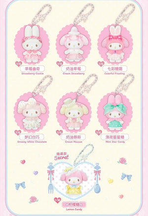 My Melody Sweet Dress Princess Style Plush Charms Blind Box - Bear Hugs