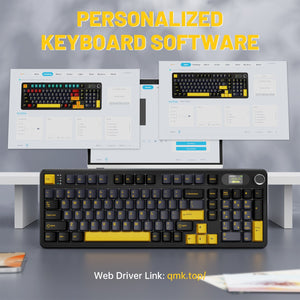 ATTACK SHARK X98PRO Wireless Gaming Keyboard - Bear Hugs