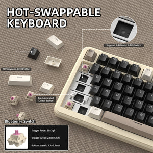 ATTACK SHARK X85 PRO QMK Mechanical Keyboard