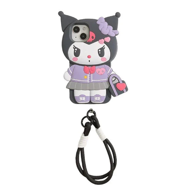 Kuromi Pastel Punk Case (For iPhone)