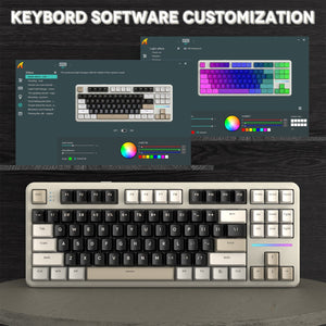 ATTACK SHARK X87 Tri-Mode Gasket Mechanical Keyboard