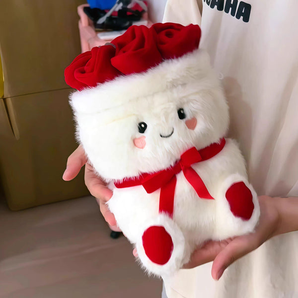 Romantic Sheep Plush Rose Bouquet🌹 - Bear Hugs
