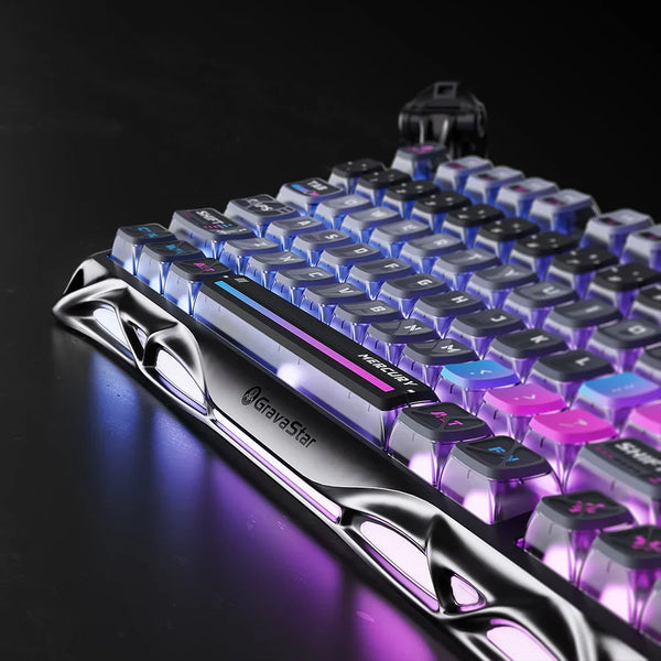 Gravastar Mercury K1 Pro Cyberpunk Keyboard