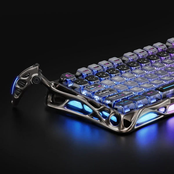 Gravastar Mercury K1 Pro Cyberpunk Keyboard