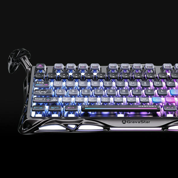 Gravastar Mercury K1 Pro Cyberpunk Keyboard