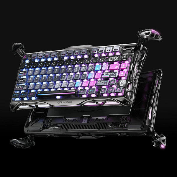 Gravastar Mercury K1 Pro Cyberpunk Keyboard