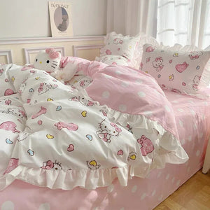 Kawaii Kitty Bedding Set PN6816 - Bear Hugs