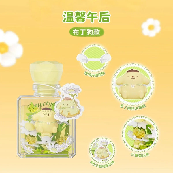 Sanrio Flower Angel Perfume Bottle Building Blocks