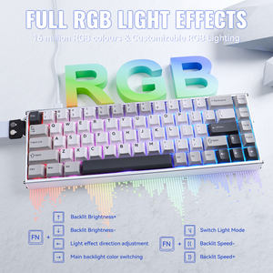 ATTACK SHARK X68 MAX HE Magnetic Aluminum Keyboard