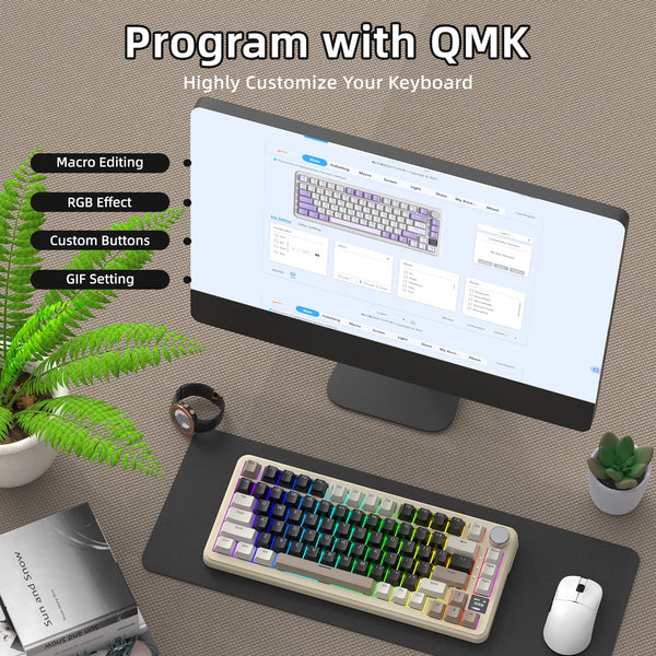 ATTACK SHARK X85 PRO QMK Mechanical Keyboard