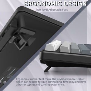 ATTACK SHARK X87 Tri-Mode Gasket Mechanical Keyboard