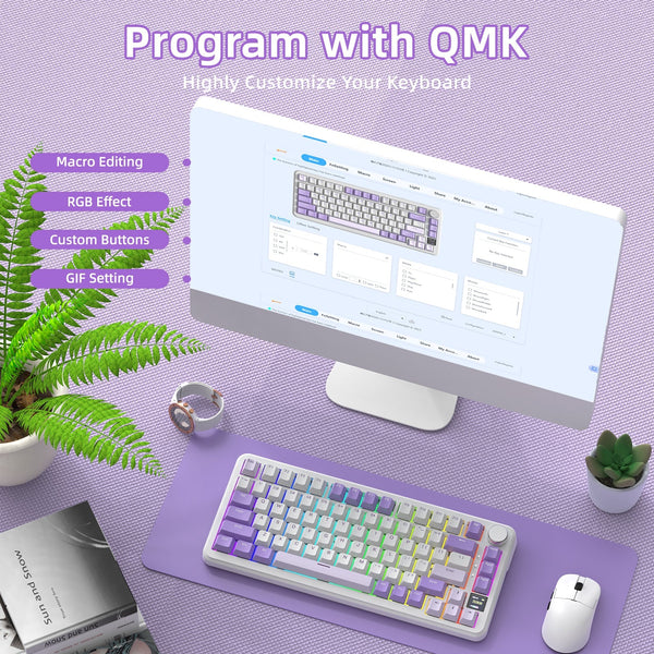 ATTACK SHARK X85 PRO QMK Mechanical Keyboard