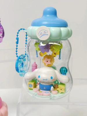 Sanrio Characters Baby Bottle Building Blocks Blind Box Keychain - Bear Hugs