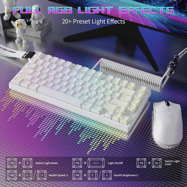 ATTACK SHARK R82 HE Magnetic Gaming Keyboard