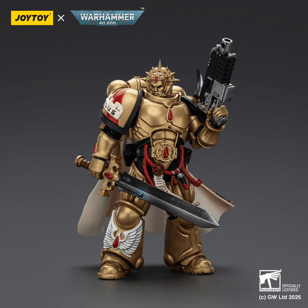 WARHAMMER Blood Angels Captain with Heavy Bolt Pistol & Power Sword - Bear Hugs