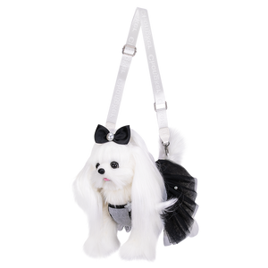 Chongker Realistic Maltese Shoulder Bag - Bear Hugs