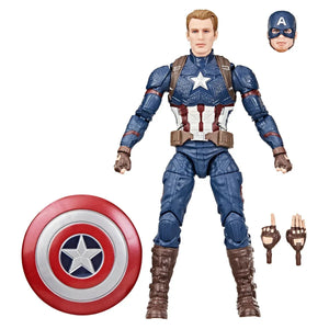 Avengers: Endgame Marvel Legends Series Captain America Action Figure - Bear Hugs