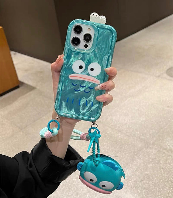 Cute Fish Phone Case for iPhone 11/12/12pro max/13/13pro/13pro max/14/14pro/14pro max/15/15pro/15pro max/16/16pro/16pro max PN7105 - Bear Hugs